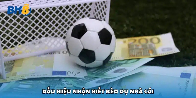 Các dấu hiệu nhận biết kèo dụ nhà cái