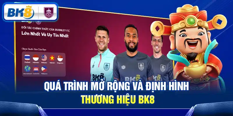 Quá trình mở rộng và định hình thương hiệu BK8
